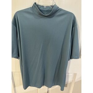 Irvine Park Shirt 80% Polyester large Blue